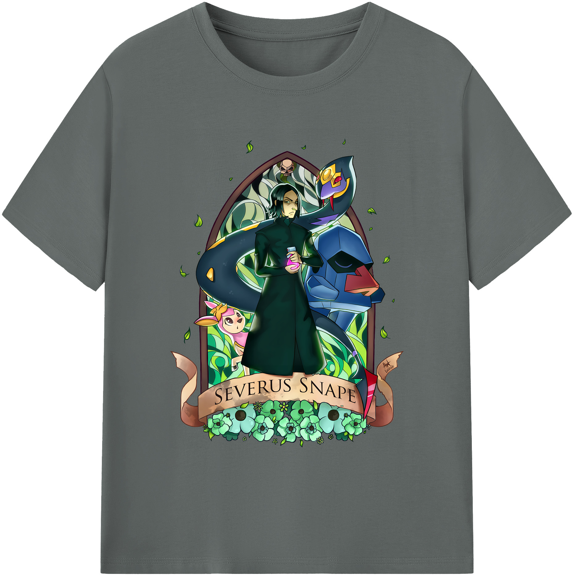 （画像用） Harry Potter ハリー・ポッターシリーズ 綿100％ メンズ半袖Tシャツ｜肌触りやわらか＆通気性